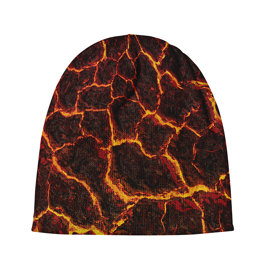 Molten Lava Print Beanie