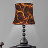 Molten Lava Print Bell Lamp Shade