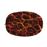 Molten Lava Print Car Side Mirror Covers