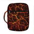 Molten Lava Print Front Pocket Bible Bag