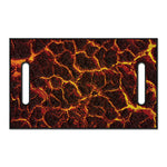 Molten Lava Print Golf Cart Seat Cover