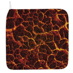 Molten Lava Print Hand Towel