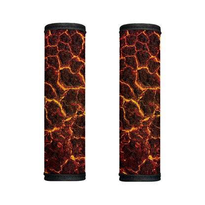 Molten Lava Print Handle Covers