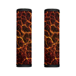 Molten Lava Print Handle Covers