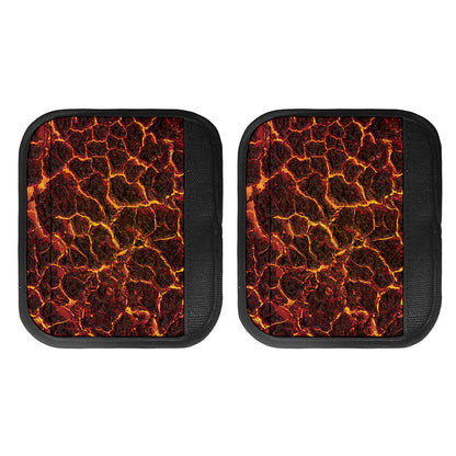 Molten Lava Print Handle Covers