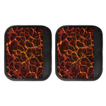 Molten Lava Print Handle Covers