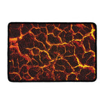 Molten Lava Print Kitchen Mat