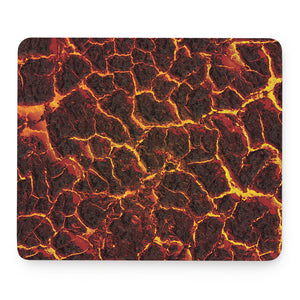 Molten Lava Print Mouse Pad