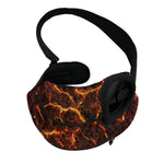 Molten Lava Print Pet Sling Carrier