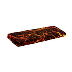 Molten Lava Print Piano Keyboard Cover