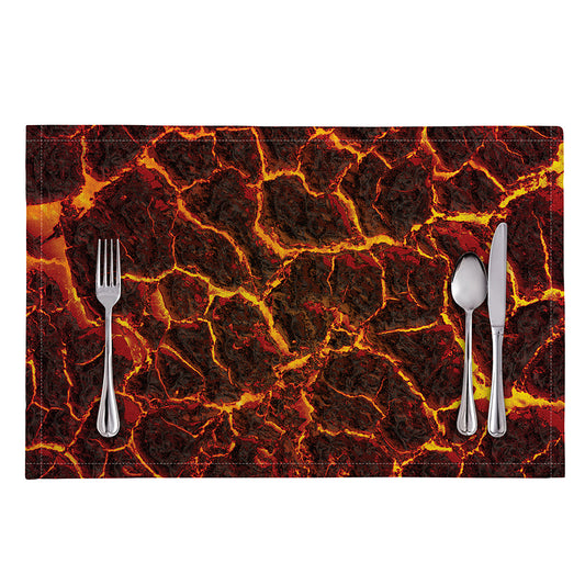 Molten Lava Print Placemat