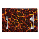 Molten Lava Print Placemat
