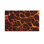 Molten Lava Print Polyester Flag