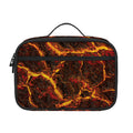 Molten Lava Print Portable Lunch Bag
