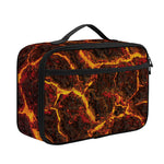 Molten Lava Print Portable Lunch Bag