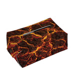 Molten Lava Print Rectangle Tissue Box Cover