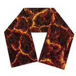 Molten Lava Print Scarf