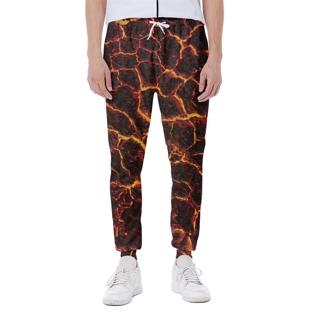 Molten Lava Print Scuba Joggers