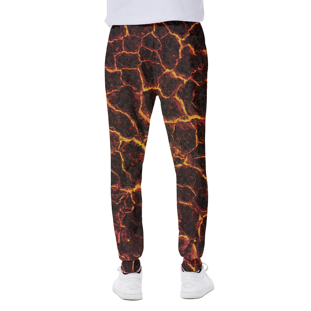 Molten Lava Print Scuba Joggers