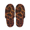 Molten Lava Print Slippers