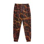 Molten Lava Print Sweatpants