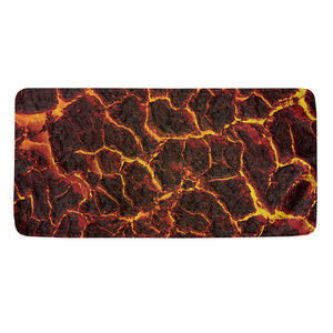 Molten Lava Print Towel