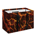 Molten Lava Print Utility Tote Bag