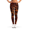 Molten Lava Print Women's Leggings