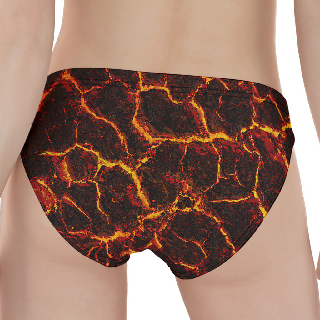 Molten Lava Print Women's Panties