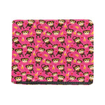 Monkey And Banana Pattern Print Bifold Wallet