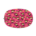 Monkey And Banana Pattern Print Car Side Mirror Covers