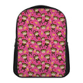 Monkey And Banana Pattern Print Casual Backpack
