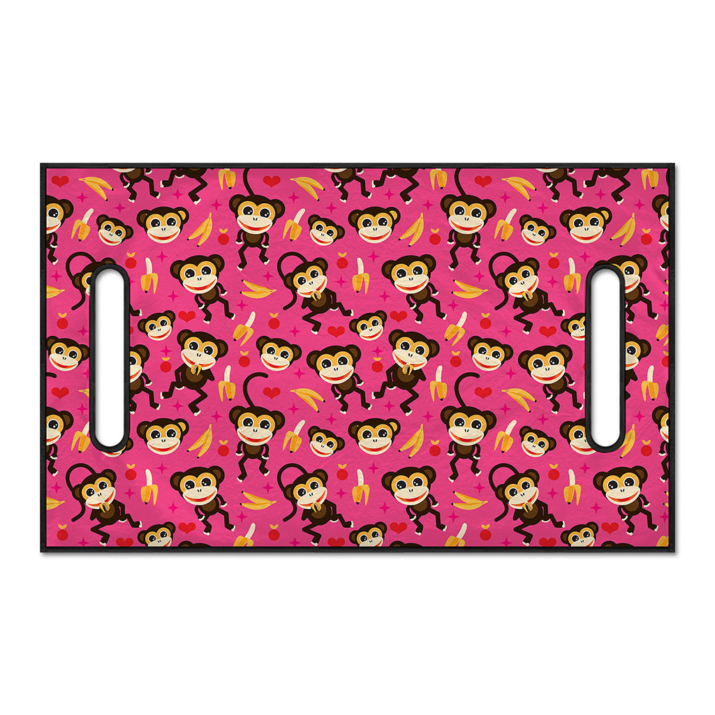 Monkey And Banana Pattern Print Golf Cart Seat Cover