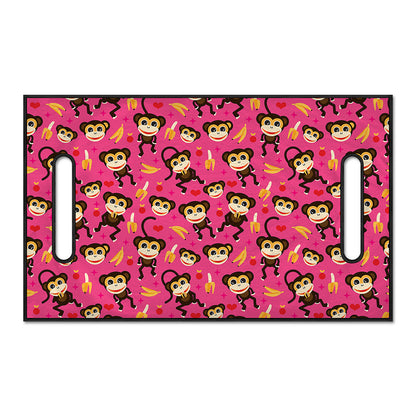 Monkey And Banana Pattern Print Golf Cart Seat Cover