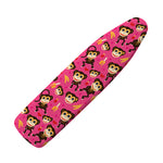 Monkey And Banana Pattern Print Ironing Board Cover