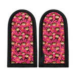 Monkey And Banana Pattern Print Skillet Handle Cover