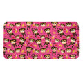 Monkey And Banana Pattern Print Towel