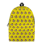 Monkey Emoji Pattern Print Backpack