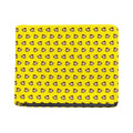 Monkey Emoji Pattern Print Bifold Wallet