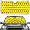 Monkey Emoji Pattern Print Car Windshield Sun Shade