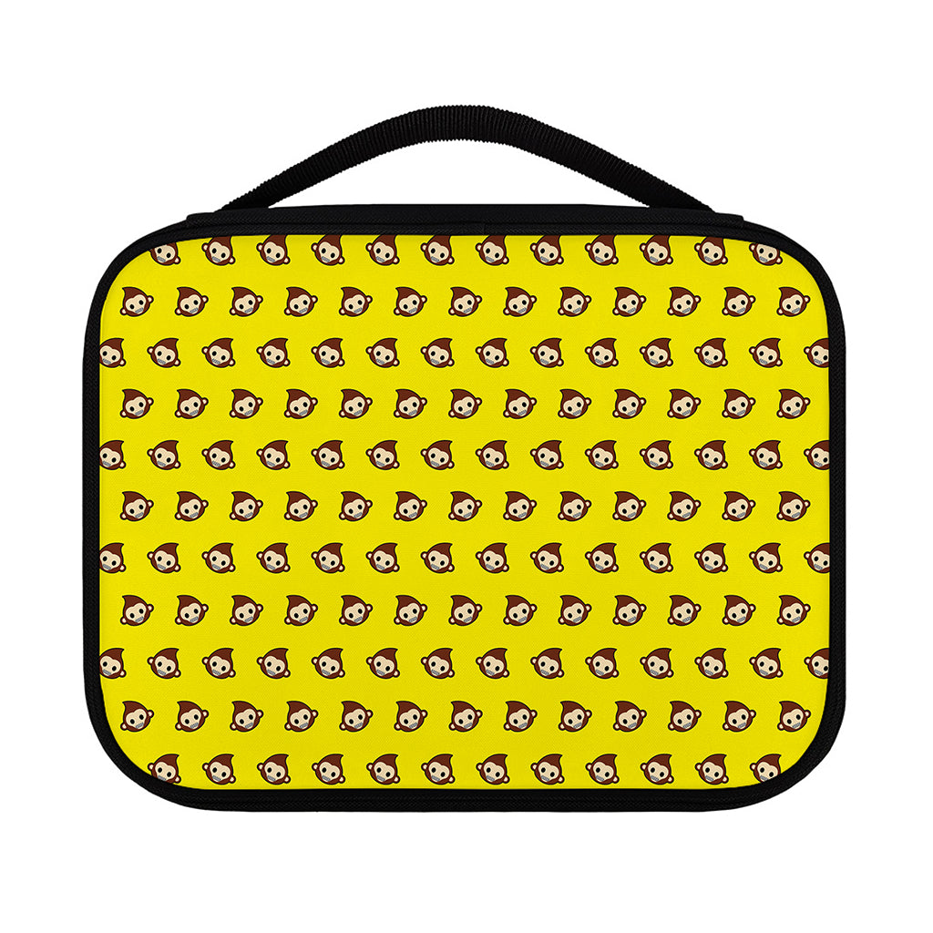 Monkey Emoji Pattern Print Classic Bible Case