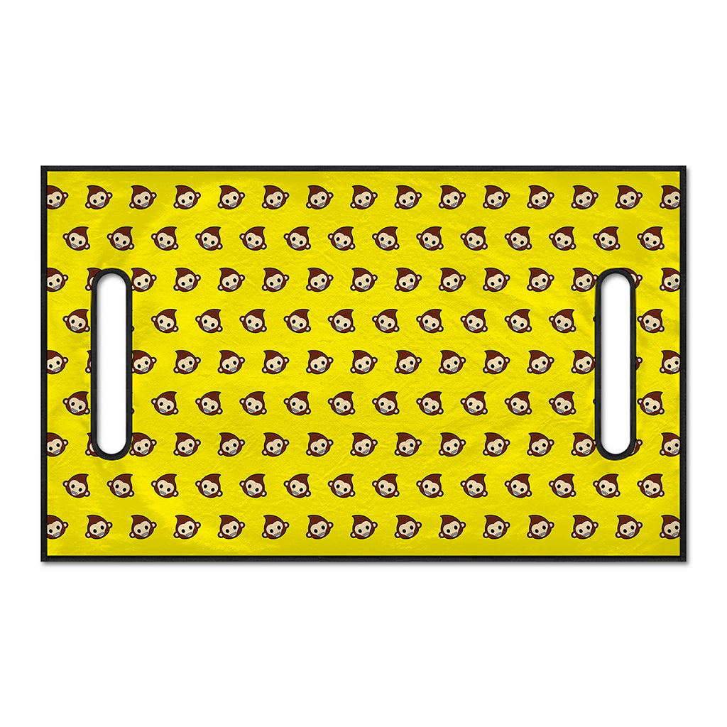 Monkey Emoji Pattern Print Golf Cart Seat Cover