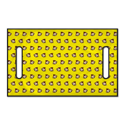 Monkey Emoji Pattern Print Golf Cart Seat Cover
