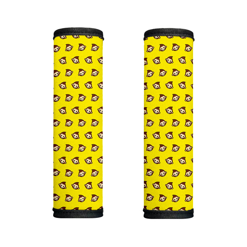 Monkey Emoji Pattern Print Handle Covers