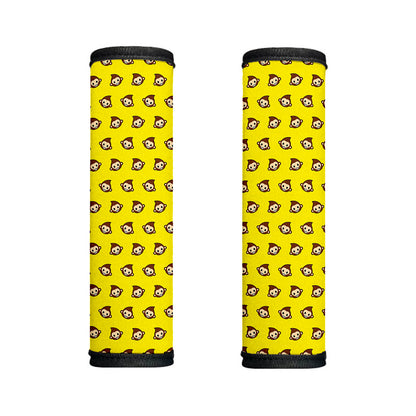 Monkey Emoji Pattern Print Handle Covers