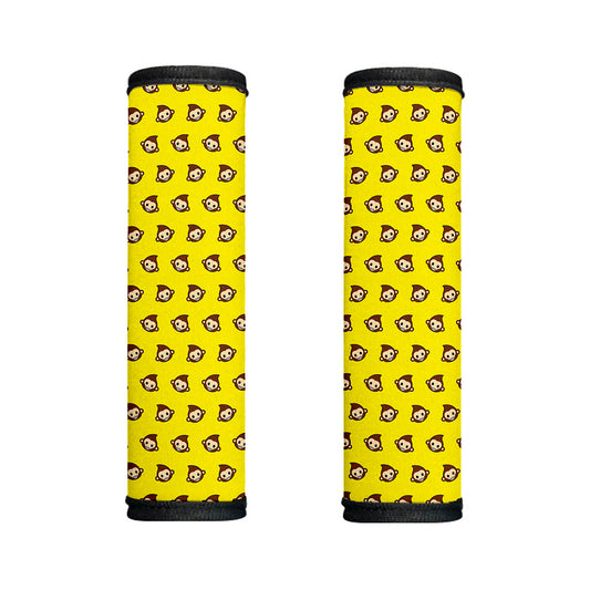 Monkey Emoji Pattern Print Handle Covers
