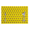 Monkey Emoji Pattern Print Placemat