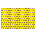Monkey Emoji Pattern Print Polyester Doormat