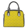 Monkey Emoji Pattern Print Shoulder Handbag