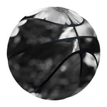Monochrome Daisy Flower Print Basketball